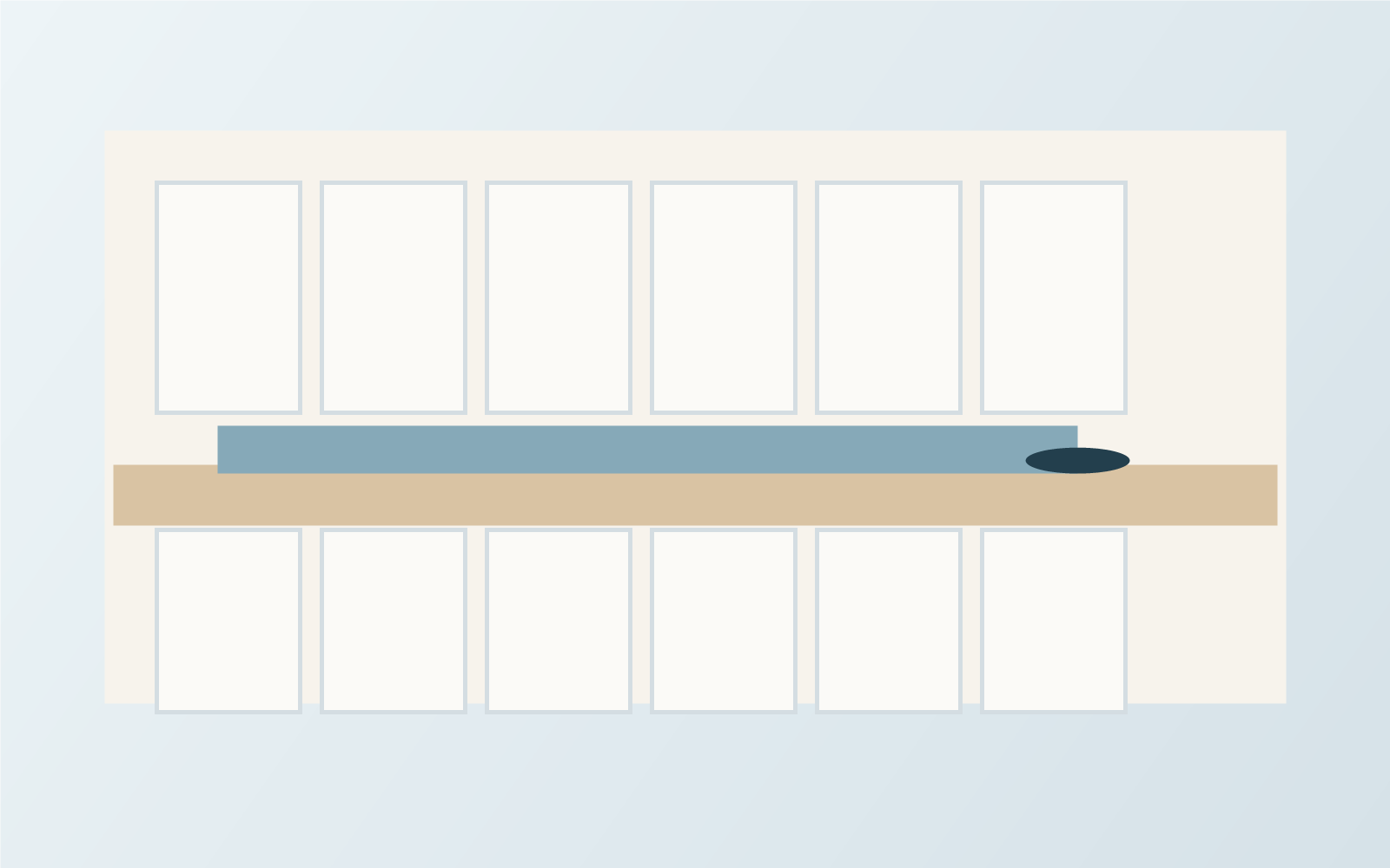 Kitchen cabinet refresh placeholder showing cabinets, countertop, and backsplash.