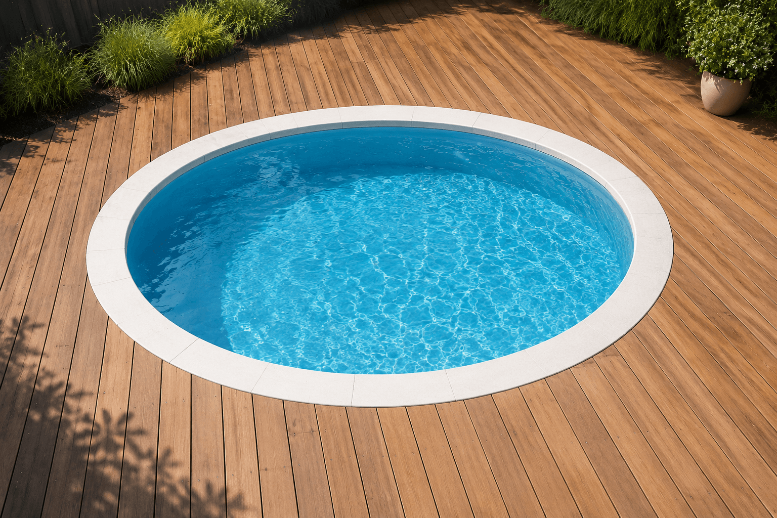 Pool resurfacing placeholder showing a clean light-blue pool finish.